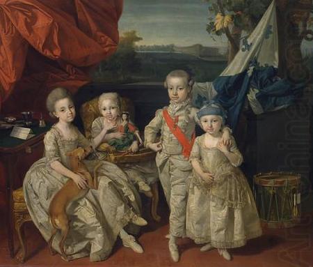 The children of Ferdinand of Parma, Johann Zoffany